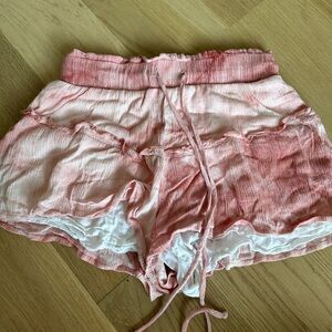 Altard state shorts size small pink tye dye
